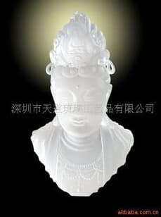 Liuli Kuan Yin buddha statue feng shui wealth